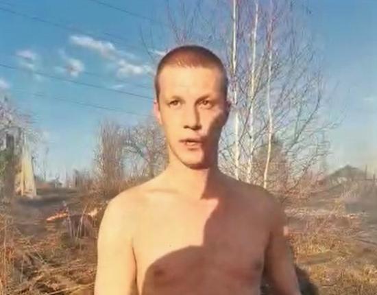 Поджигателя на месте пожара задержали в Братске