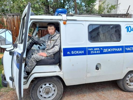 Автоугонщик из Боханского района едва не утонул в Ангаре