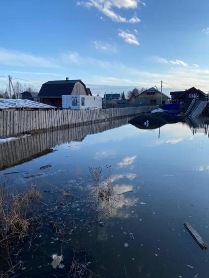 Уровень воды в районе пади Грязнуха в Иркутске начал снижаться