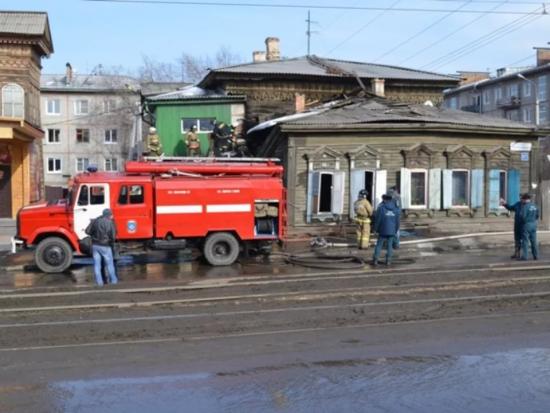 Число бытовых пожаров резко возросло в Иркутской области