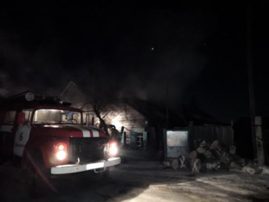Двое мужчин погибли в Баклашах во время пожара