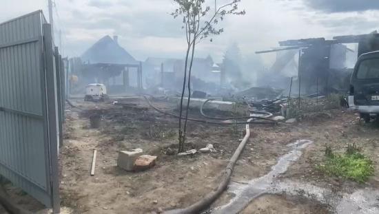Ребенок погиб на пожаре в Баклашах Шелеховского района