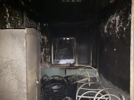 Пожар произошел в центре социальной помощи Усть-Илимска