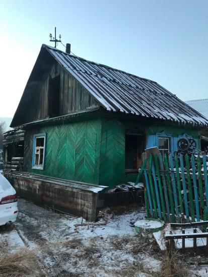 Мужчина погиб на пожаре в частном доме в Иркутске