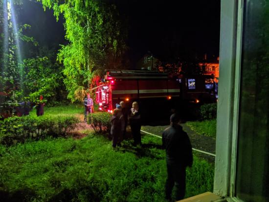 Пожар произошел в детском саду Братска