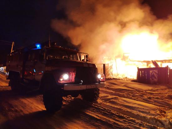 Подростки погибли на пожаре в Нижнеилимском районе