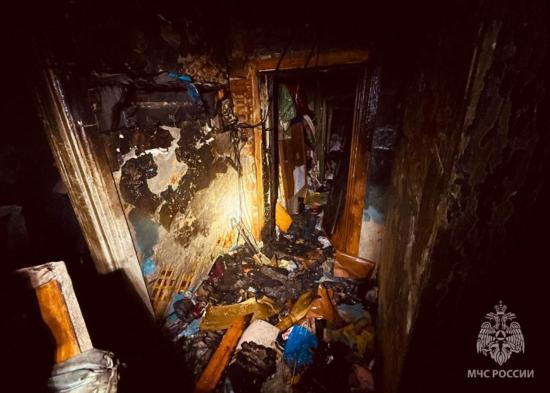 Мужчина погиб на пожаре в двухквартирном доме в селе Баклаши