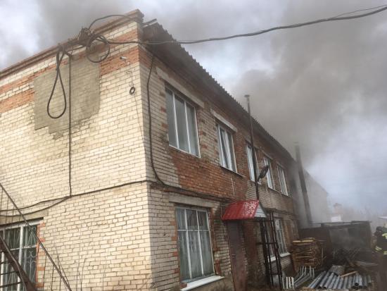Пожар в административном здании Тайшета ликвидирован