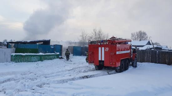 Сразу два пожара произошло в Тулуне с пострадавшими и погибшими женщинами