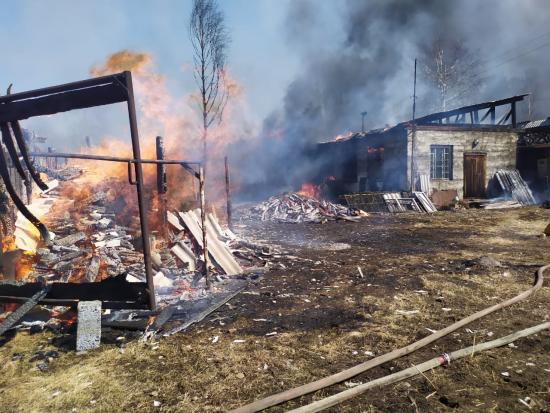 Жительница Нижнеудинского района едва не спалила весь поселок