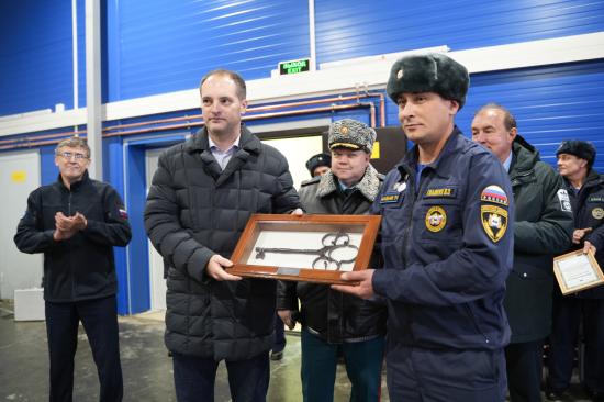 Новое здание построили для пожарной части в деревне Грановщине