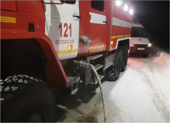 Три мужчины погибли во время пожара в Чунском районе