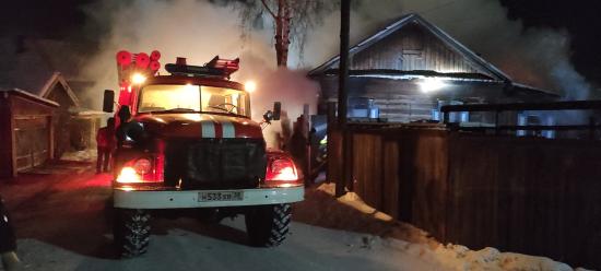 Три человека погибло на пожарах, произошедших 11 января в Иркутской области