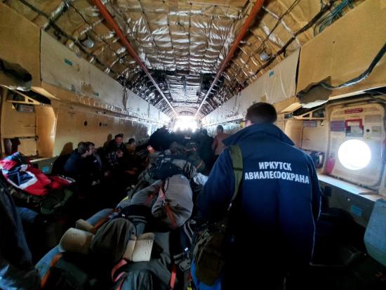 Пожарные-десантники вернулись в Приангарье после тушения пожаров в Рязанской области
