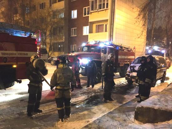 Пенсионерку-инвалида спасли на пожаре в Иркутске