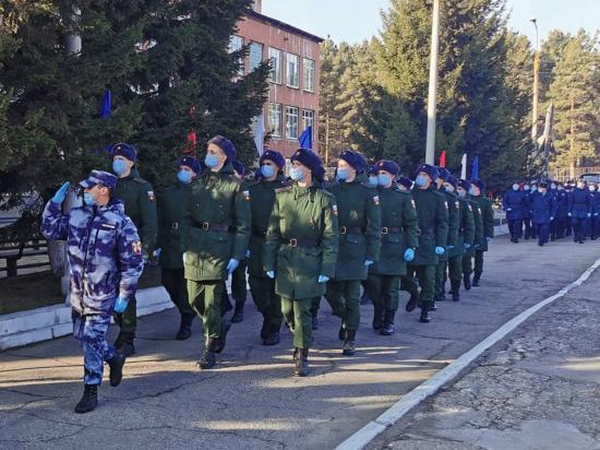 Первых новобранцев отправили в войска национальной гвардии в Иркутской области