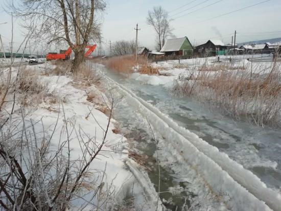 Режим ЧС сняли в Олхе Шелеховского района