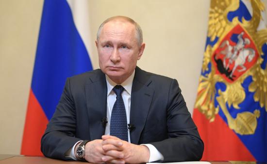 Президент России Владимир Путин обратился к населению страны в связи с эпидемией коронавируса