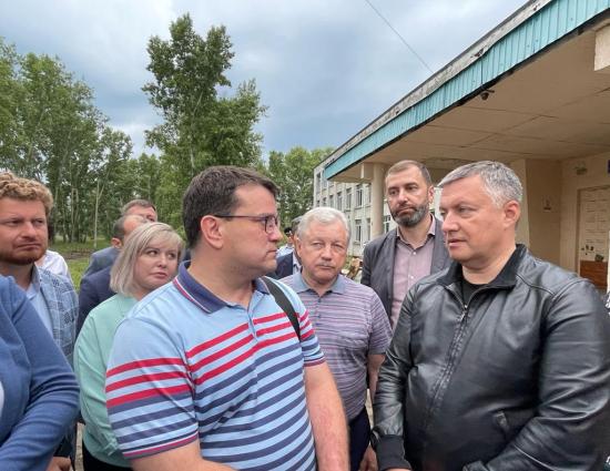 Депутаты Заксобрания и губернатор региона находятся с рабочей поездкой в Братске