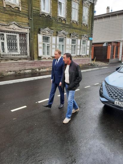 Депутат ЗС Алексей Распутин оценил ход ремонта дорог в Иркутске