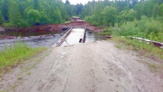 Временный объезд через реку Ут в Нижнеудинском районе начнут строить с 15 июля