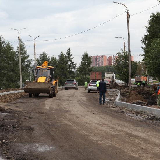 Ремонты дорог в районе образовательных учреждений Иркутска должны завершить к началу учебного года