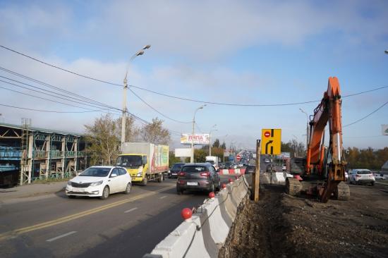 Подрядчик планирует открыть путепровод на Джамбула в Иркутске в четвертом квартале 2021 года, опередив график на полтора года
