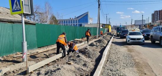 Ремонт дороги на улице Братской в Иркутске планируют завершить до 15 сентября