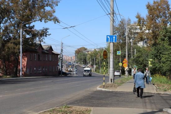 Дорожные ремонты завершаются в Свердловском округе Иркутска
