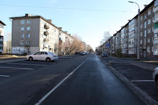 Ремонт улицы Волгоградской завершили в Иркутске