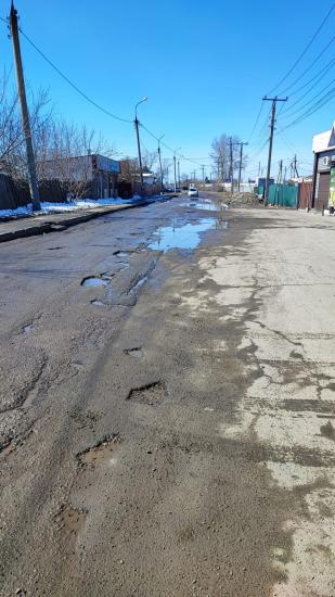 В иркутском поселке им. Горького отремонтируют дорогу на улице Олонской