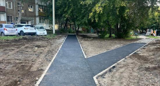 Почти четыре десятка дворов обновят в Октябрьском округе Иркутска