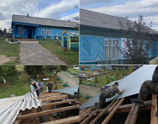 В Чунском районе внепланово отремонтируют кровли двух учреждений образования