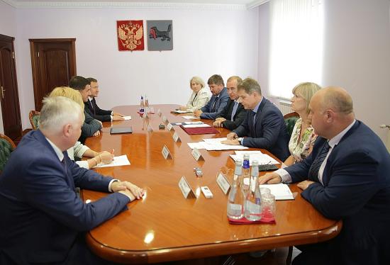 Губернатор Сергей Левченко встретился с президентом ПАО «Ростелеком» Михаилом Осеевским