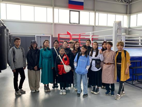 Юные спортсмены Монголии посетили Центр спортивных единоборств в Шелехове