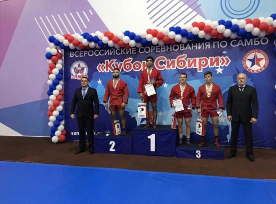Самбисты Иркутской области выиграли четыре медали на Кубке Сибири