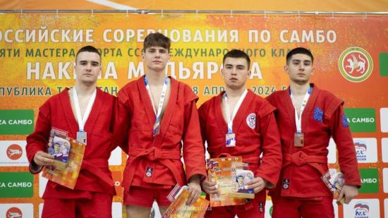 Никита Лукин из Иркутска занял третье место на всероссийских соревнованиях по боевому самбо памяти Накипа Мадьярова