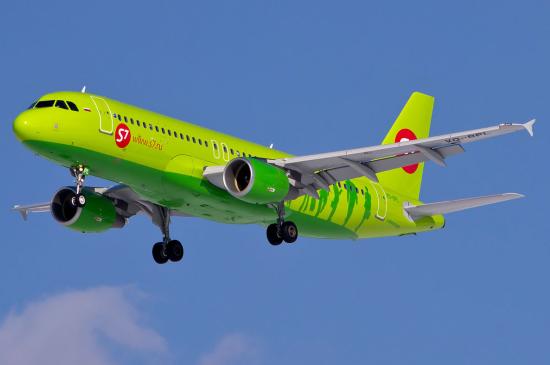 S7 Airlines увеличит частоту рейсов по направлению Иркутск – Сочи