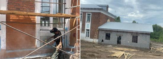 Капремонт Чунской школы № 90 близится к завершению
