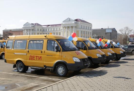 Школьный автопарк Иркутской области пополнился новыми автобусами