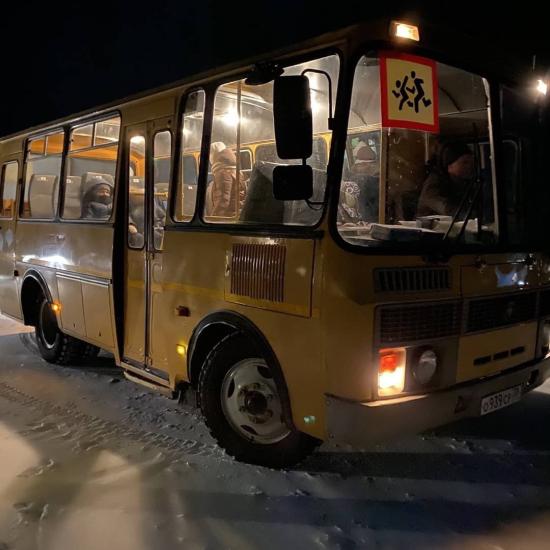 Дошкольников Чунского района начали бесплатно возить в детсад из одного поселка в другой