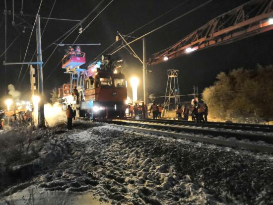 Движение поездов возобновлено на участке ВСЖД после схода вагонов