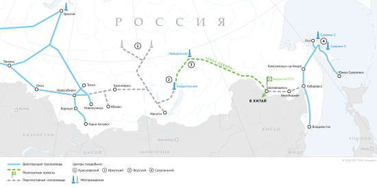 Четыре газоперекачивающих агрегата поставили на «Силу Сибири»