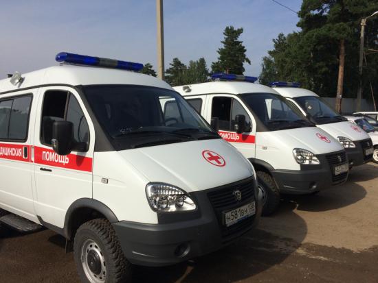 Новые автомобили скорой помощи продолжают поступать в Иркутскую область