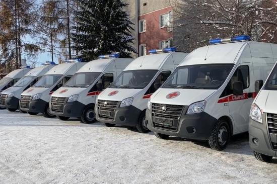 Иркутская область получила 15 новых машин скорой медицинской помощи