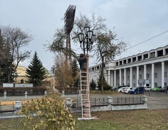 Объекты благоустройства отремонтируют в Иркутске в сквере возле Драмтеатра