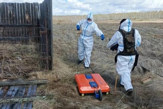 Служба ветеринарии Иркутской области организовала георадарное исследование скотомогильников