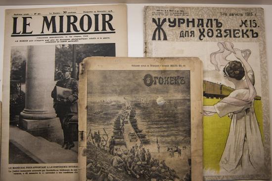 Выставка «СМИ Первой мировой войны» откроется 28 июля в военном филиале «Солдаты Отечества» городского музея им. Сибирякова