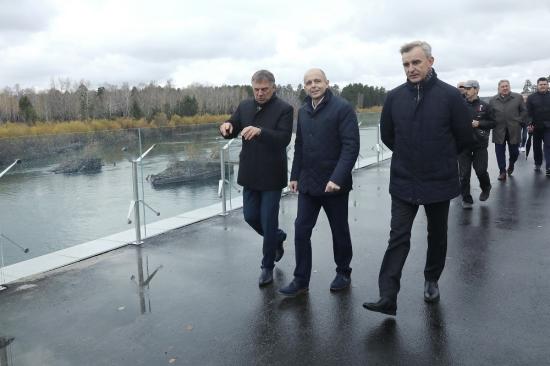 Набережную реки Китой открыли в Ангарске