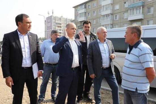 Сергей Сокол и Сергей Тен остались довольны ремонтом дорог в Иркутске и Ангарске